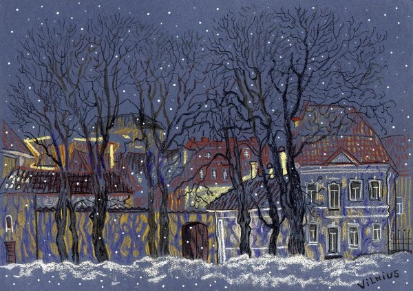 Евгений Лушпин Сумерки в городе