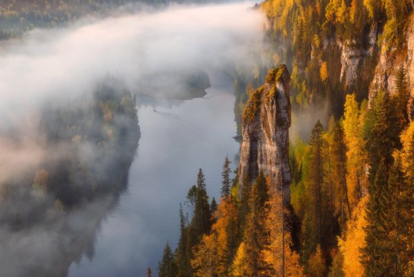 Усьвинские столбы Урал