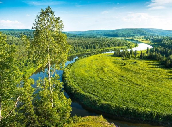 Река Березовая Пермский
