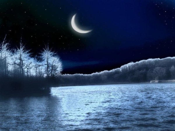 Морозная зимняя ночь
