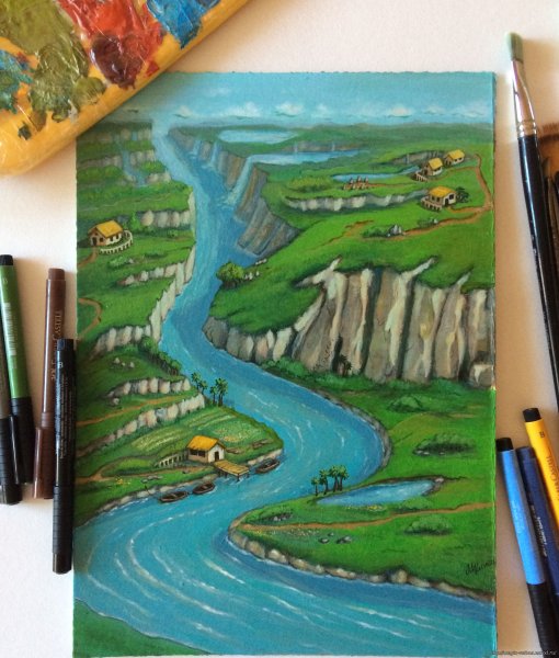 Рисунки маркерами Posca