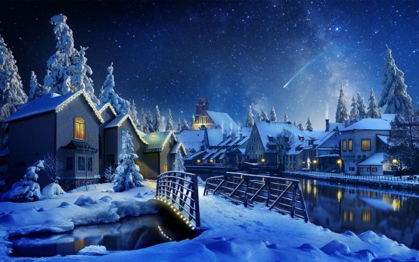 Зимний вечер