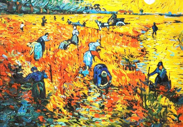 Виноградники в Арле Ван Гога