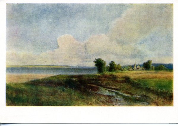 Саврасов Волга раннее утро 1884