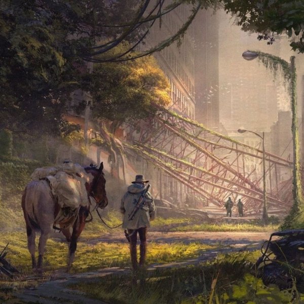 Постапокалипсис пейзаж