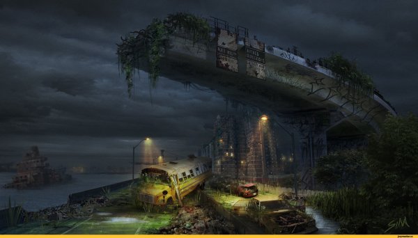 Постапокалиптические пейзажи