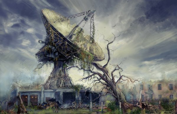 Сталкер база концепт арт