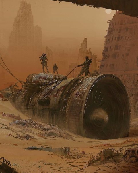 Постапокалиптические пейзажи