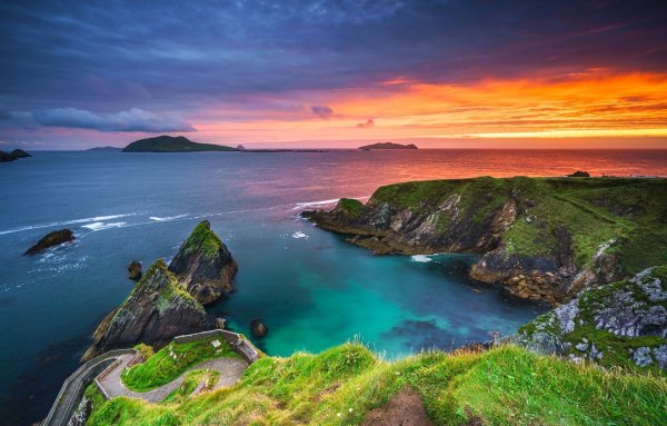 Скалы Керри Ирландия