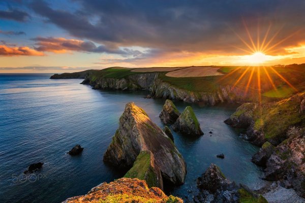 Ирландия закат