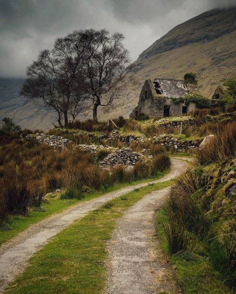 Скалл Ирландия деревня