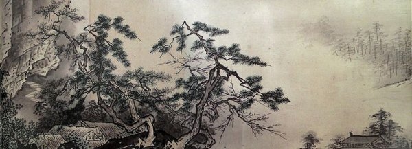 Японская живопись Сэссю