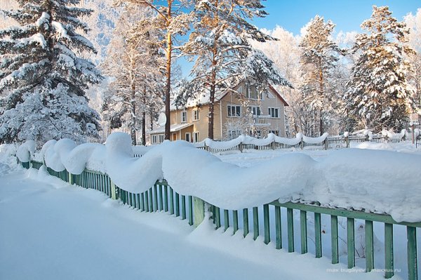 Новосибирск зима Академ