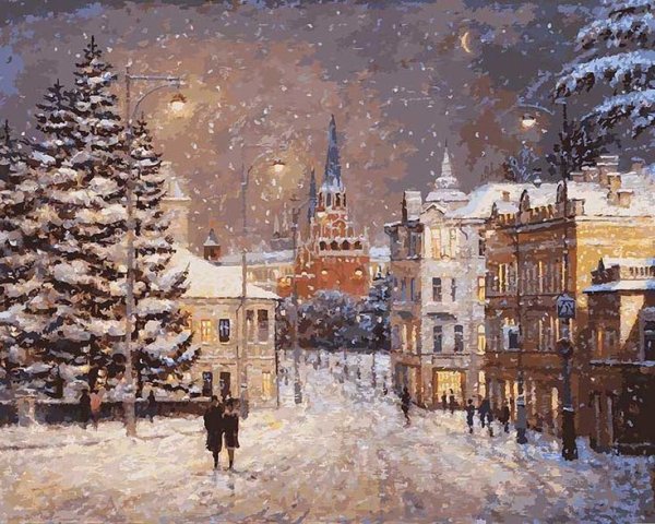 Художник Игорь Разживин пейзажи Москвы