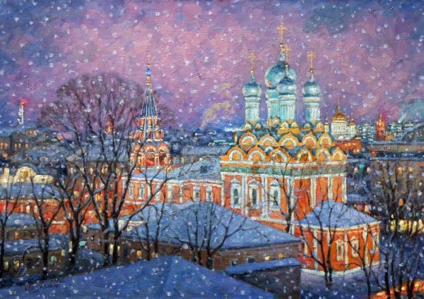 Игорь Разживин Московский снежок