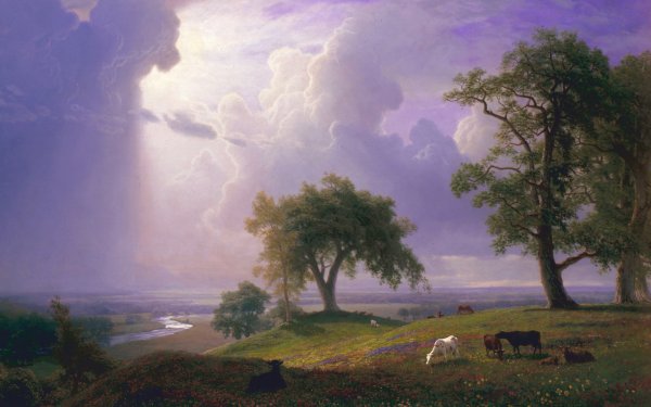 Пейзаж Albert Bierstadt