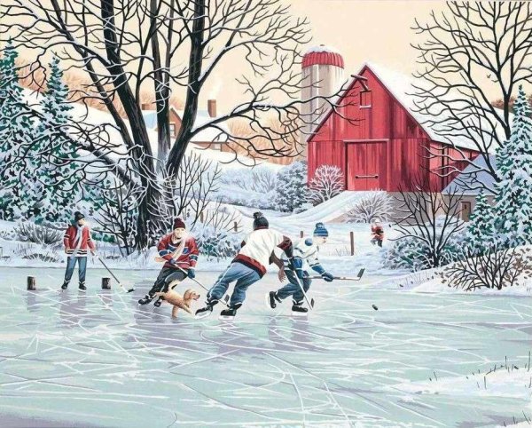 Художник Mark Keathley зима