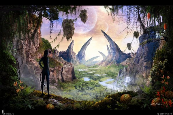 Пейзажи из аватара