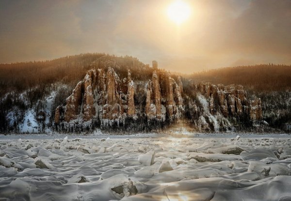 Саха Якутия зима