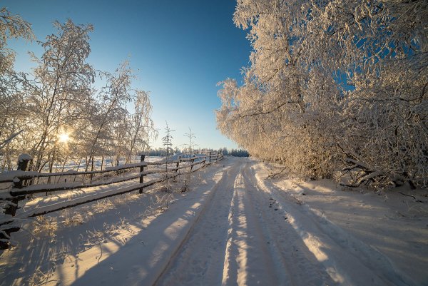 Зима в Якутии
