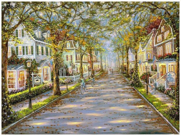 Роберт Файнэл городской пейзаж