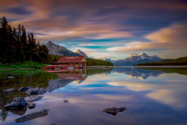 Озеро Банф Канада