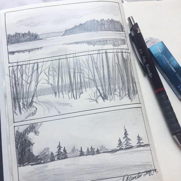 Акварельные пейзажи Питер шиилеер