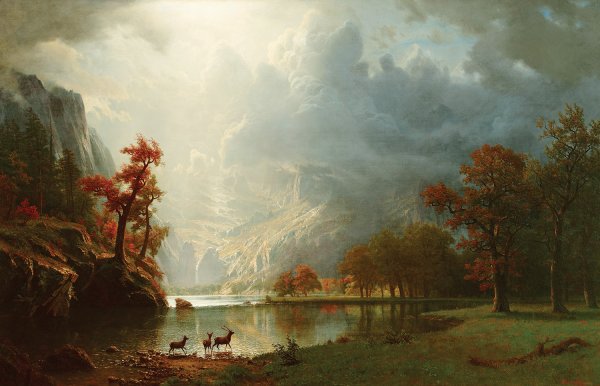 Альберт Бирштадт (Albert Bierstadt; 1830-1902)