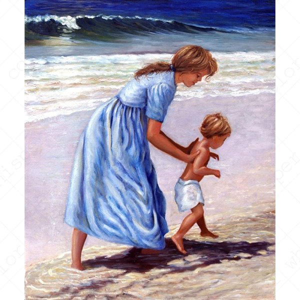 Мама и сын картина