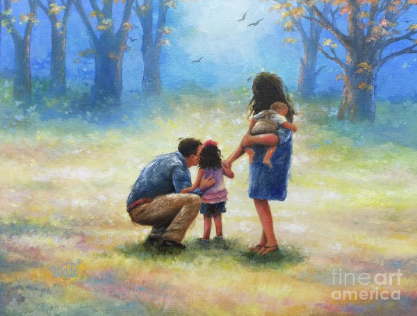 Картина семейного счастья