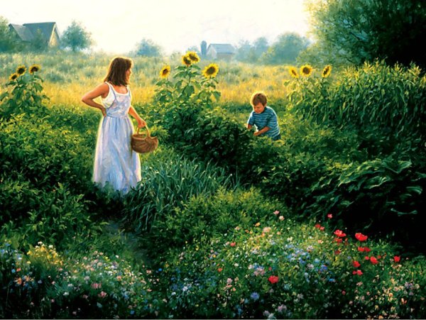 Роберт Дункана лето в деревне