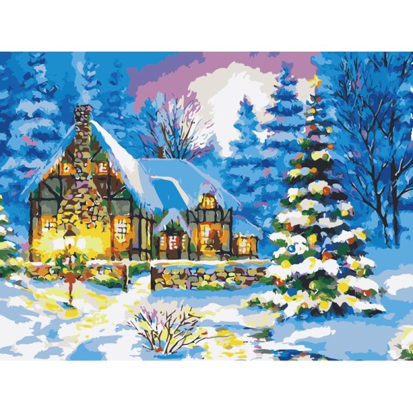 Леонид Афремов картины зима