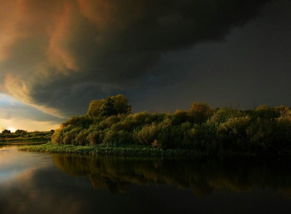 Пейзаж гроза