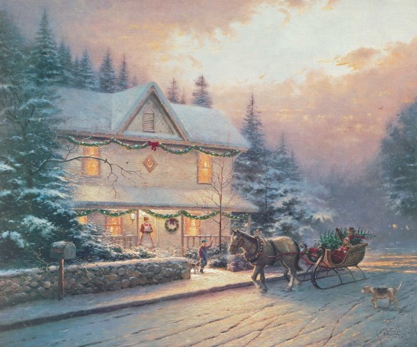 Томас Кинкаде зима