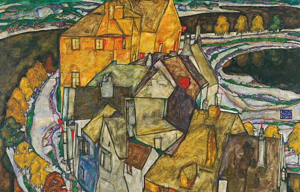 Эгон Шиле Summer Landscape, Krumau