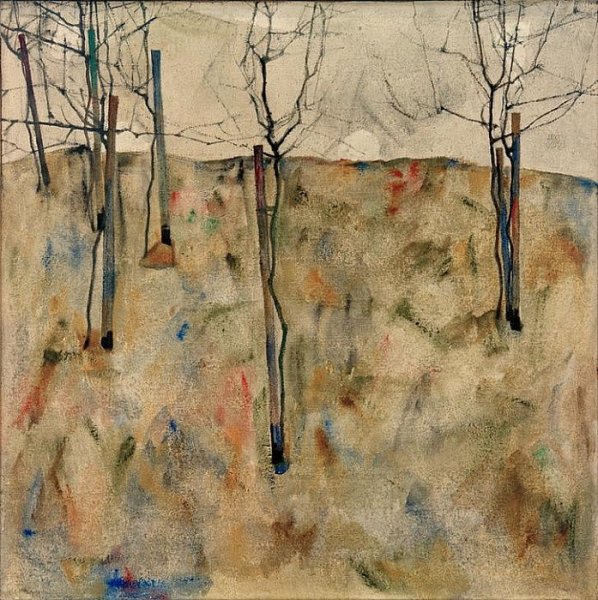 Эгон Шиле три дерева