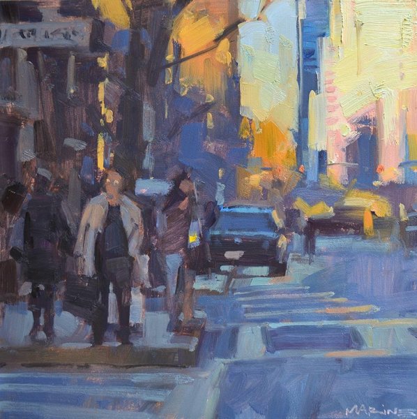 Композиция городской пейзаж