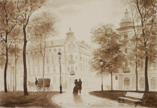 Александр Болотов старинный Петербург