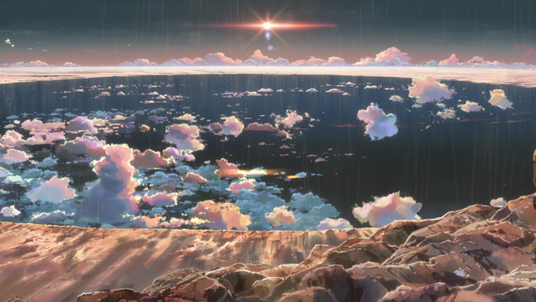 Макото Синкай аниме твое имя