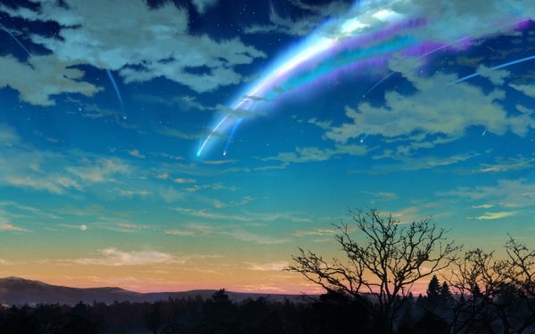 Аниме природа твое имя