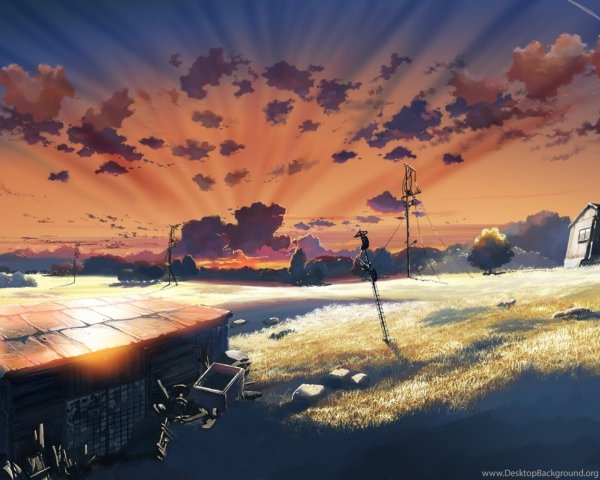 Макото Синкай арт