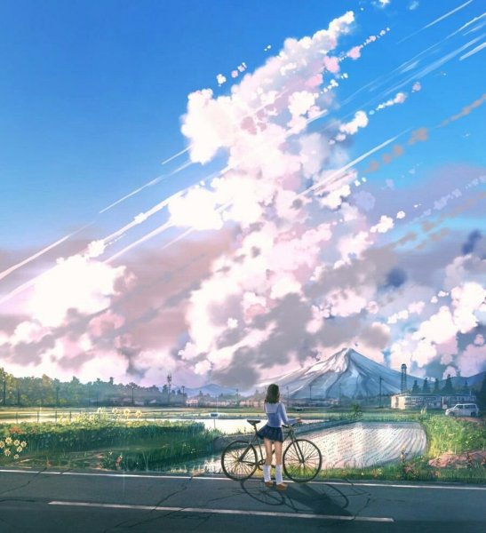 Макото Синкай сад изящных слов