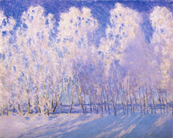 Грабарь Игорь Эммануилович зимний пейзаж