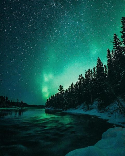 Природа ночью