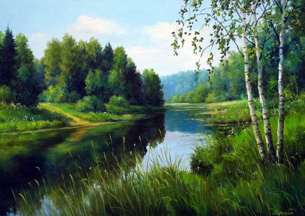 Сергей Курицын Лесное озеро