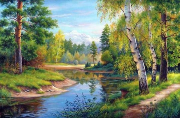 Худ. Капырин Сергей пейзажи маслом