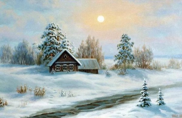 Зимняя природа