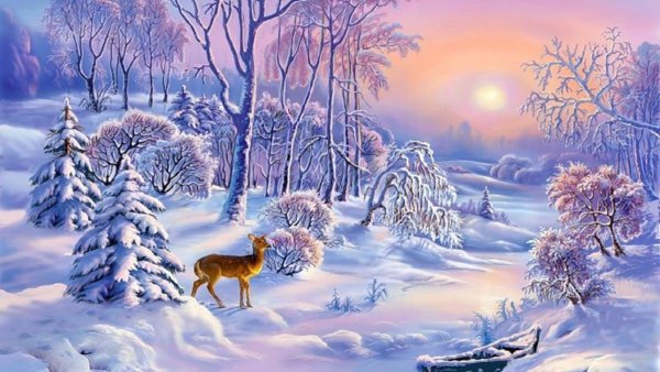 Пейзаж маслом художник любовь Малышева