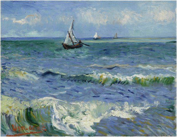 Ван Гог море в сент-Мари