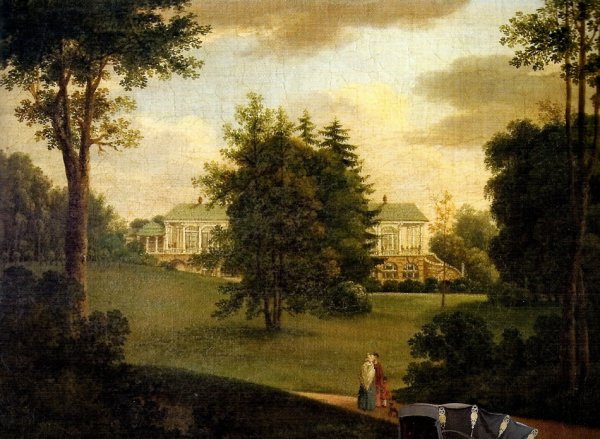 Семён Фёдорович Щедрин . Павловский парк 19 века-